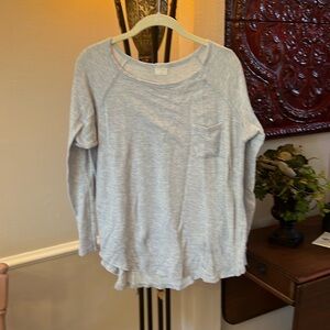 Lightweight sweatshirt, gray